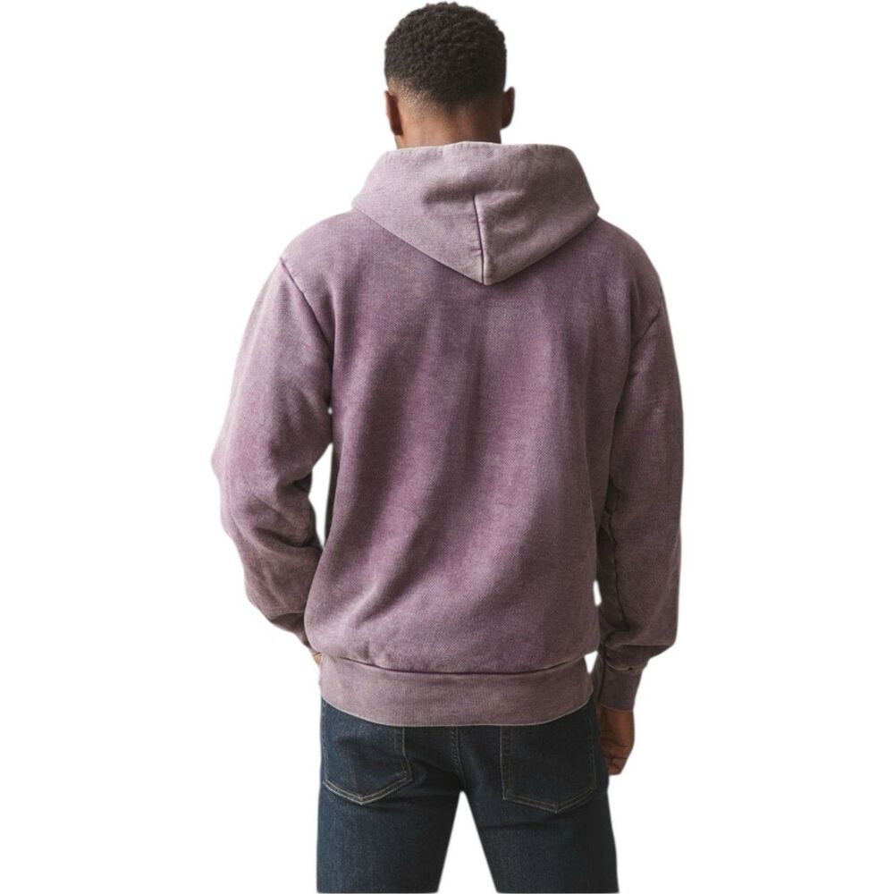 American Giant Vintage Pullover Unisex XS Italian Plum Mineral Wash Hoodie NWT - Picture 7 of 11